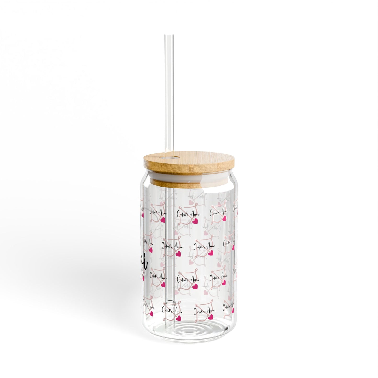 Cupid's Arrow Zai Merch- Sipper Glass, 16oz