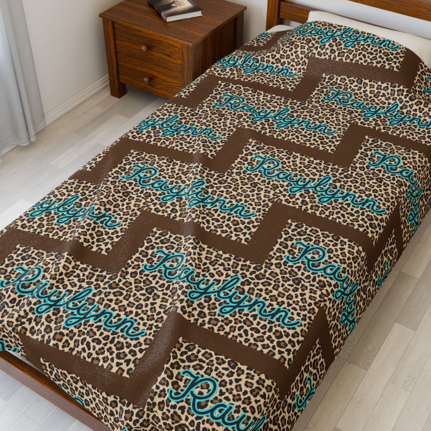 Personalized- Cozy Velveteen Plush Blanket for Home