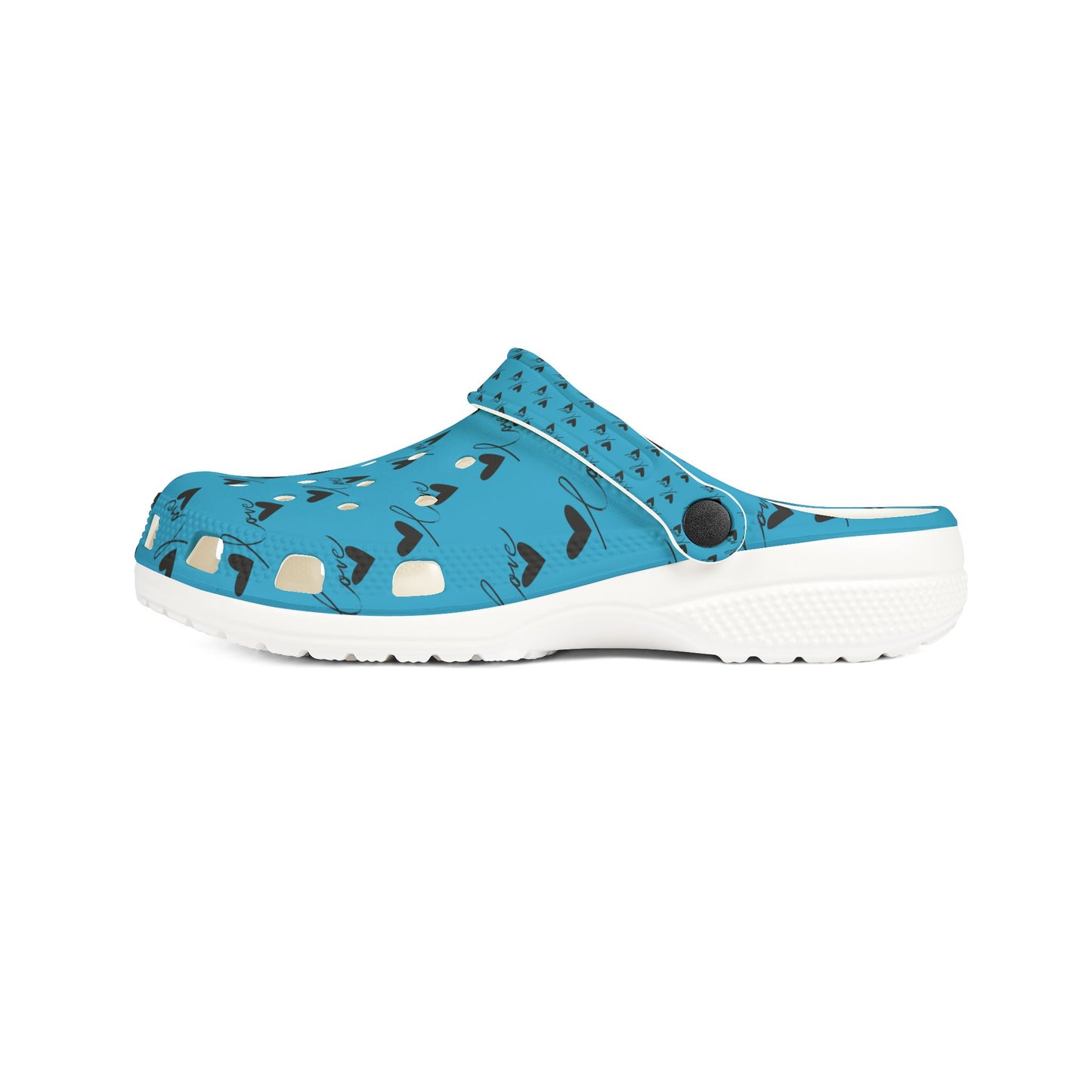 Love- Colorful Patterned EVA Foam Clogs, Cute Slip-On Shoes