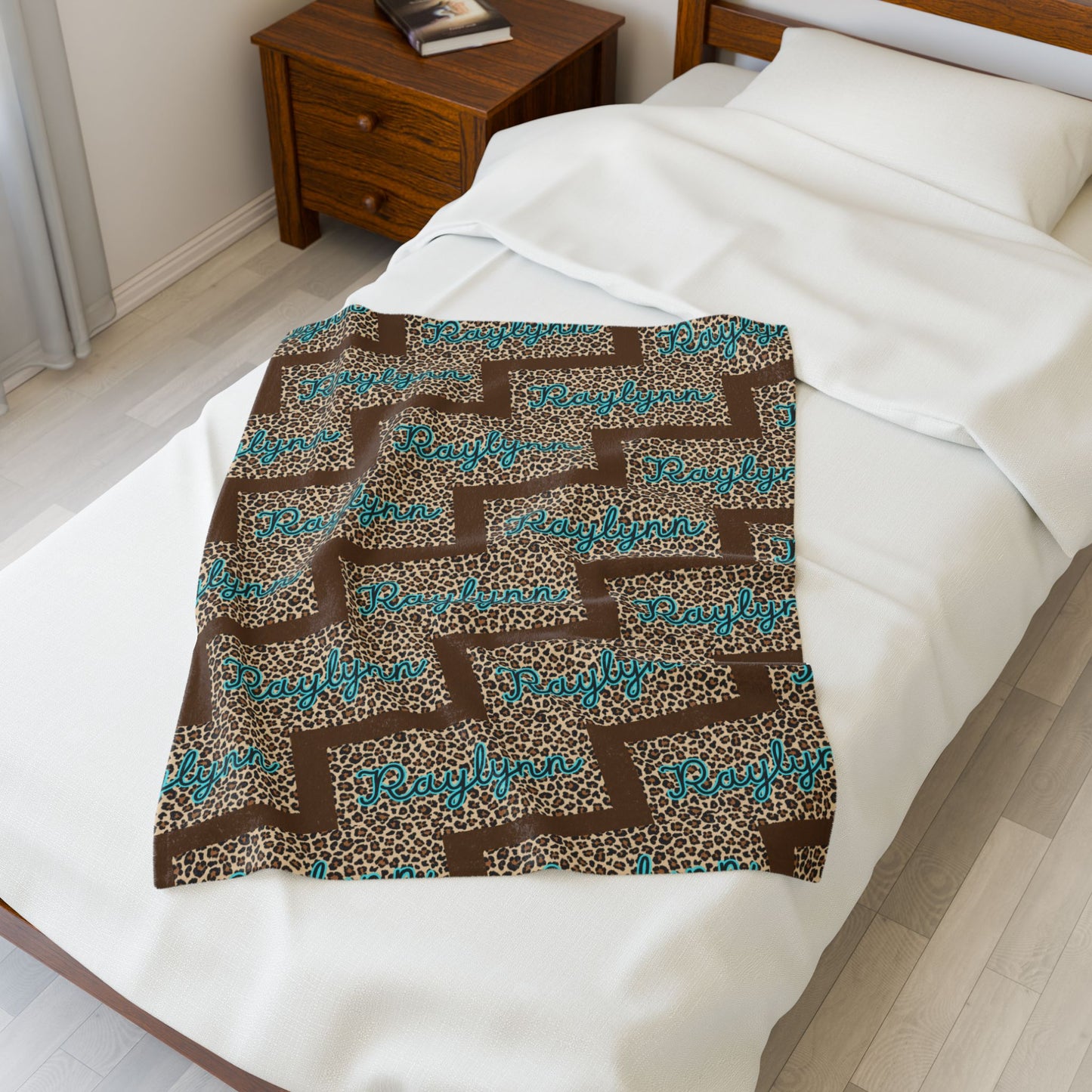 Personalized- Cozy Velveteen Plush Blanket for Home