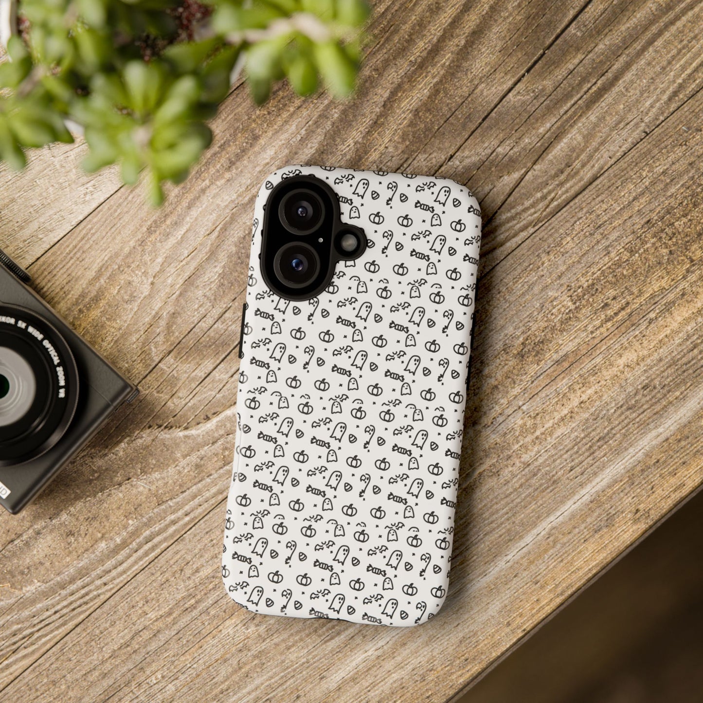 Cute Ghost & Pumpkin Phone Case
