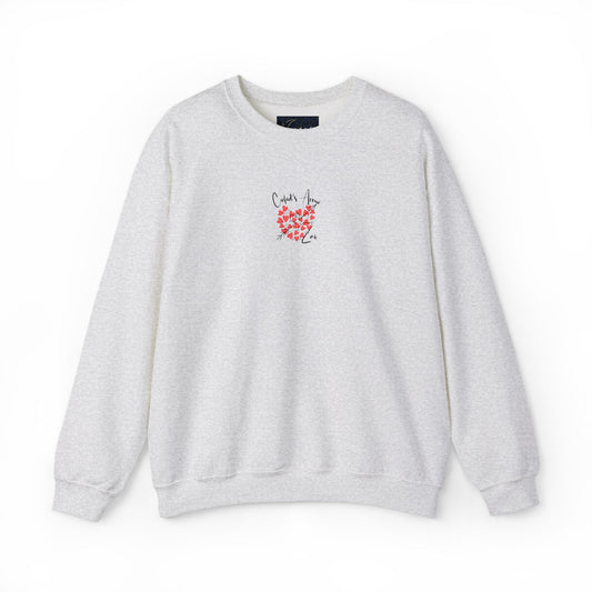 Embroidered Cupid's Arrow Merch- Crewneck Sweatshirt