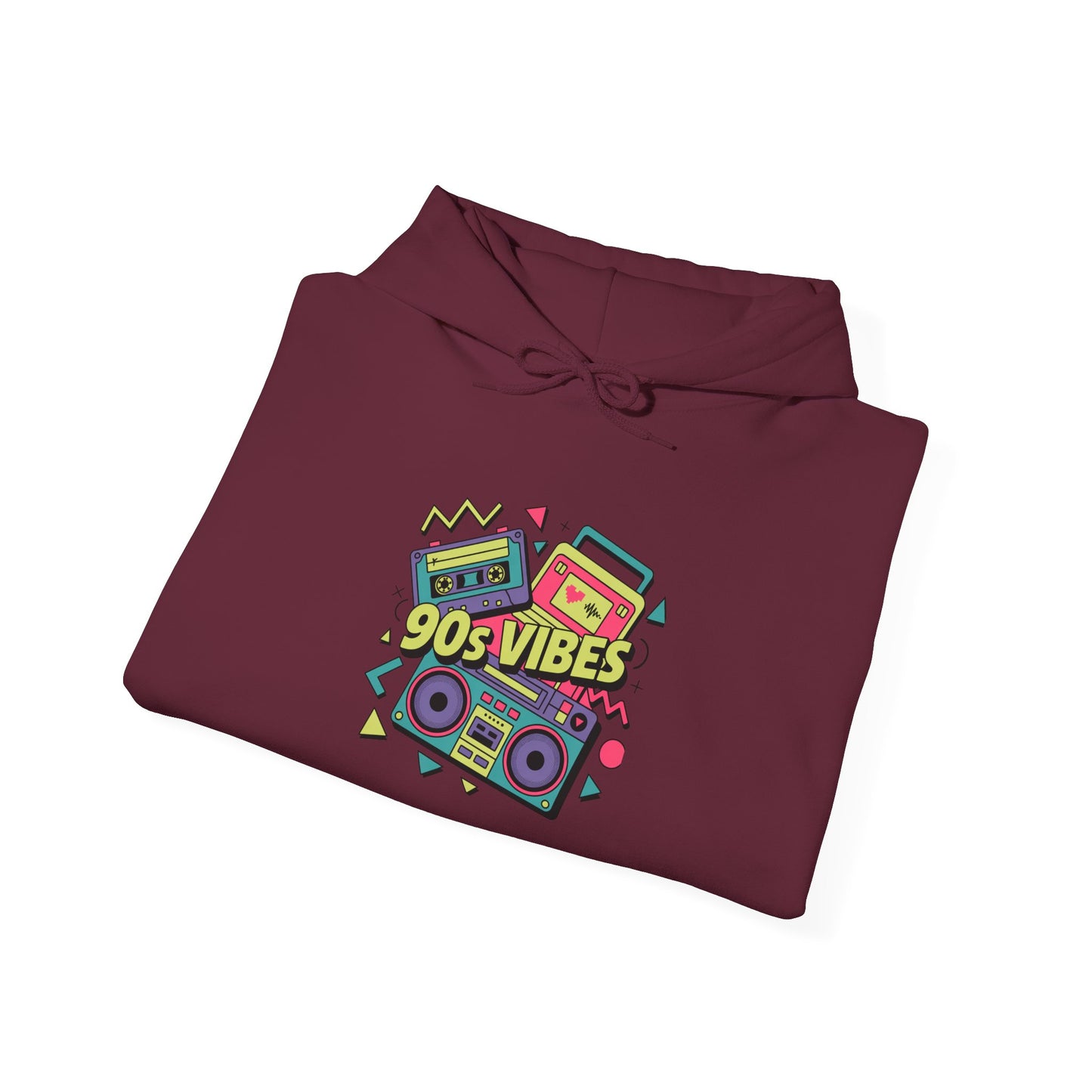 90s Vibes Unisex Hoodie, Retro Sweatshirt