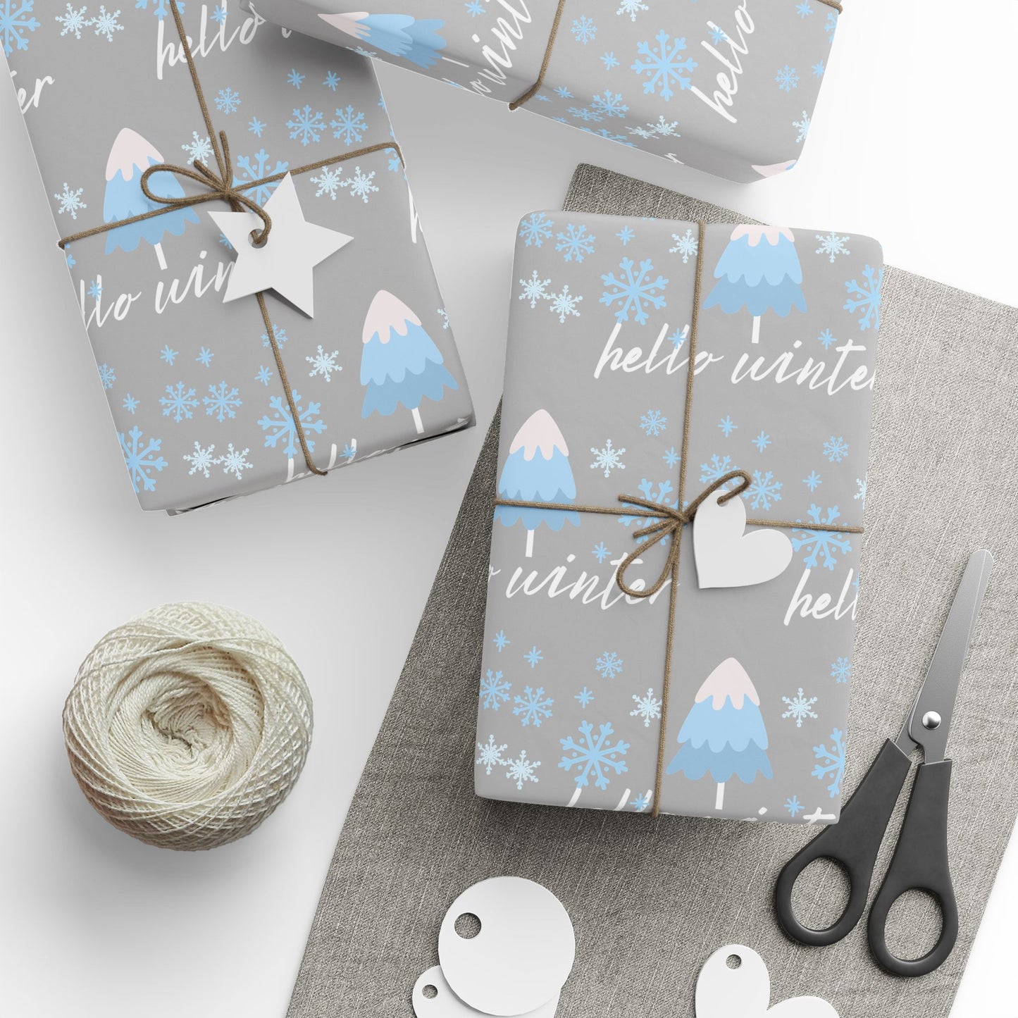 Winter Wonderland Elegant Gift Wrapping Paper for All Occasions