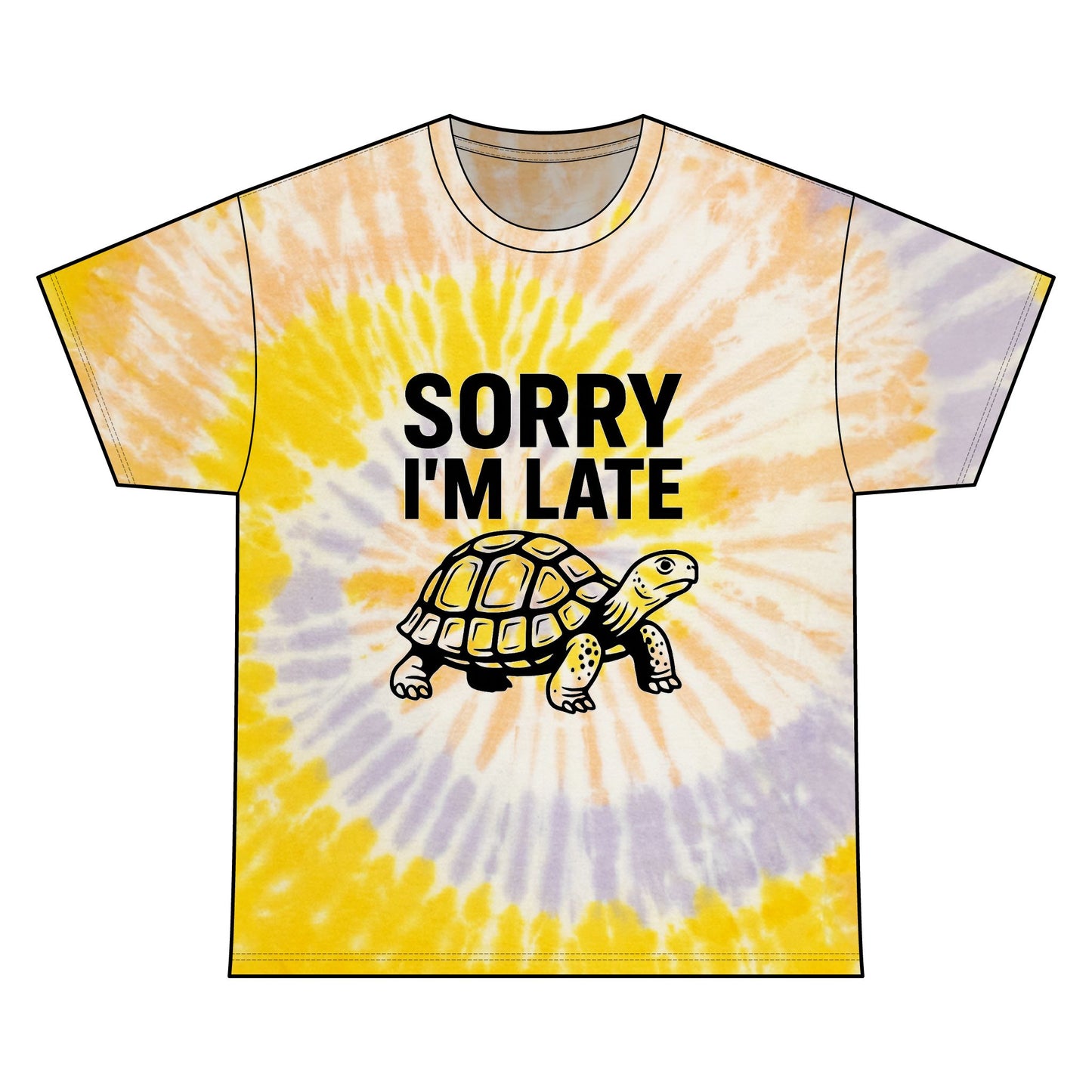 Playful Tie Dye Tee for Relaxed Vibes