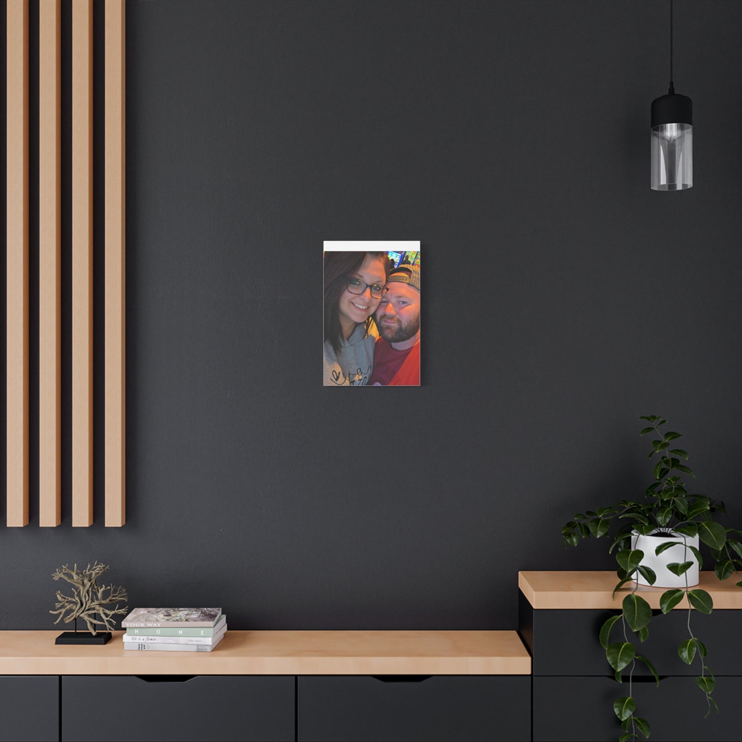 Personalized Stretched Canvas Print, Custom Wall Art