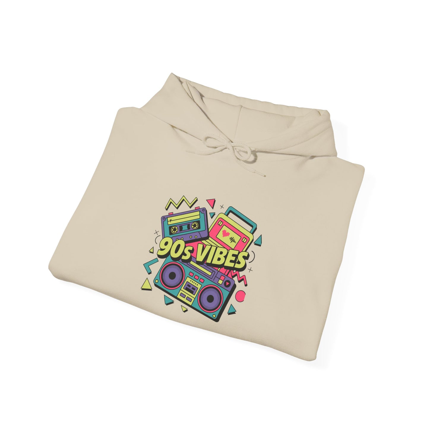 90s Vibes Unisex Hoodie, Retro Sweatshirt