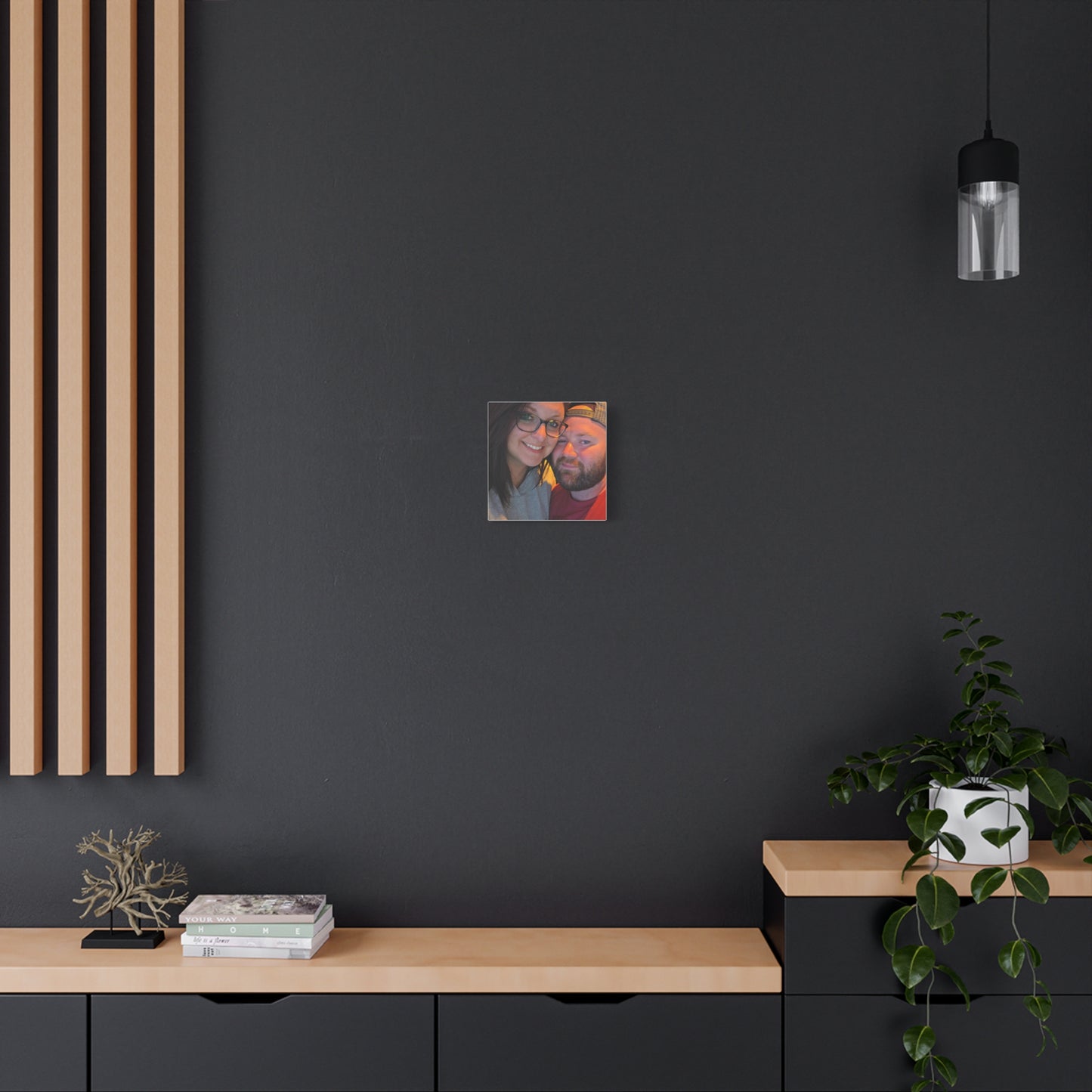 Personalized Stretched Canvas Print, Custom Wall Art
