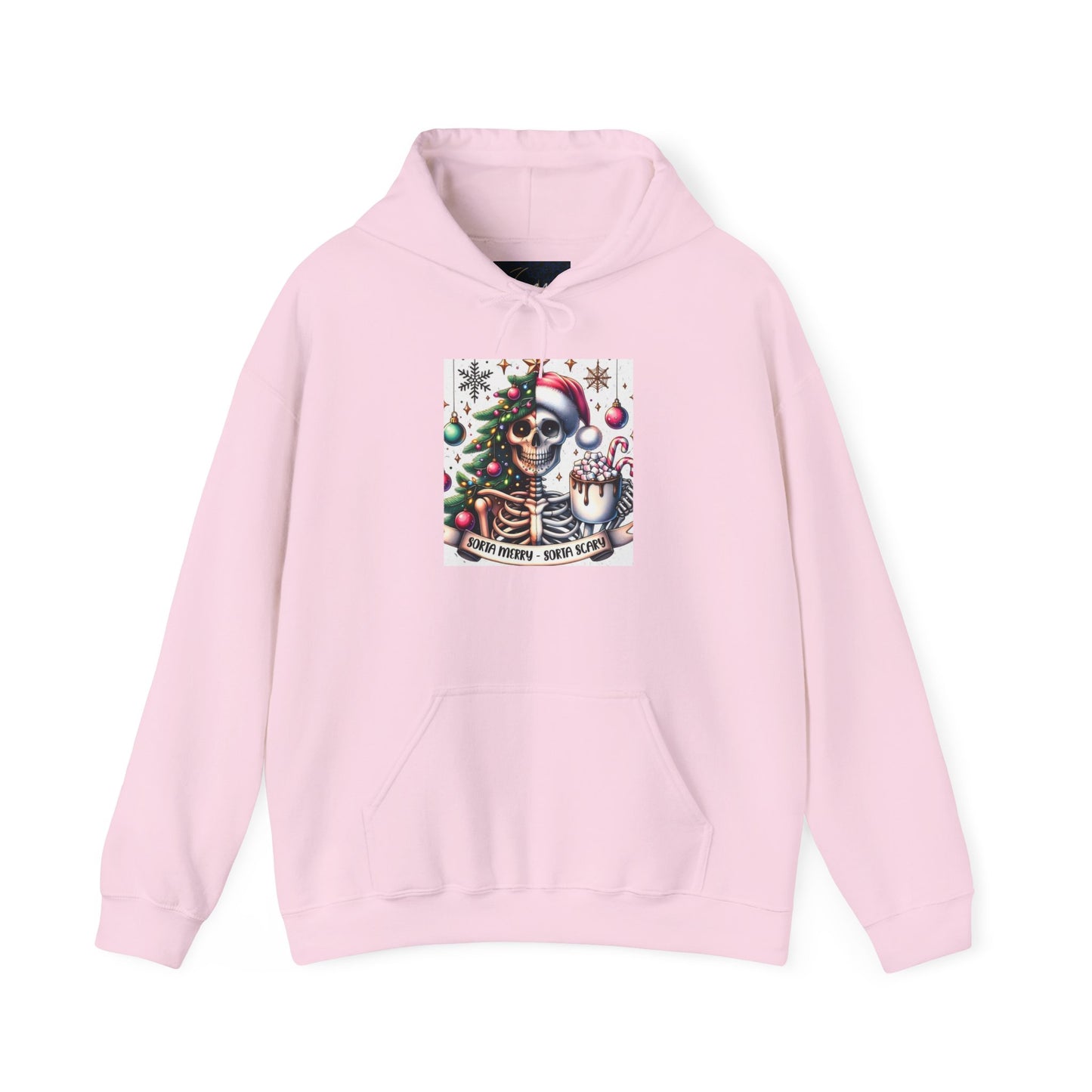 Sorta Merry, Sorta Scary. Unisex Heavy Blend™ Hooded Sweatshirt