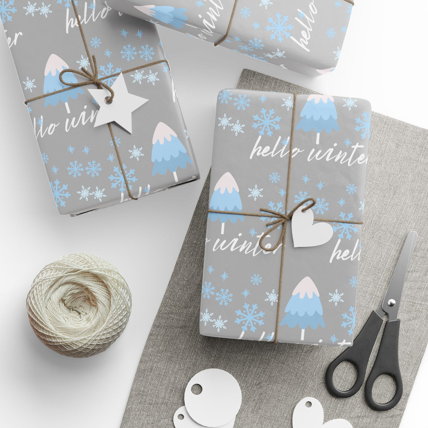 Winter Wonderland Elegant Gift Wrapping Paper for All Occasions
