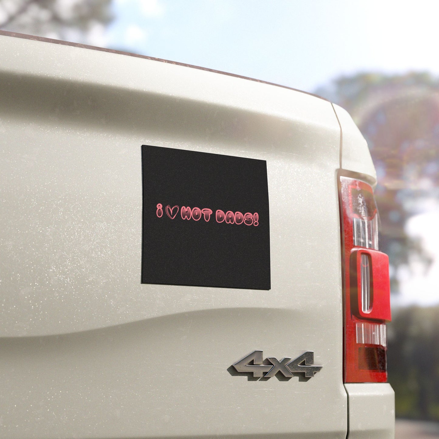 Playful Car Magnets Bundle - I Love Hot Dads!