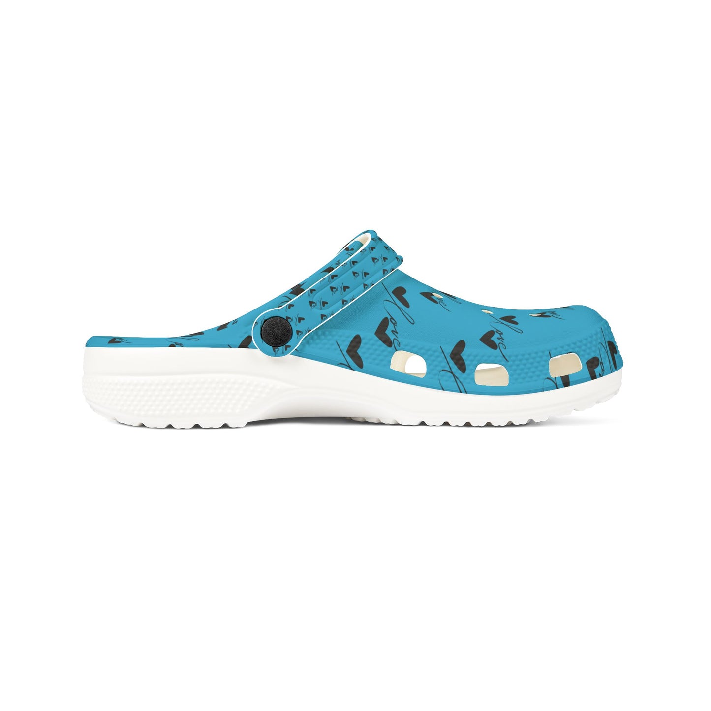 Love- Colorful Patterned EVA Foam Clogs, Cute Slip-On Shoes