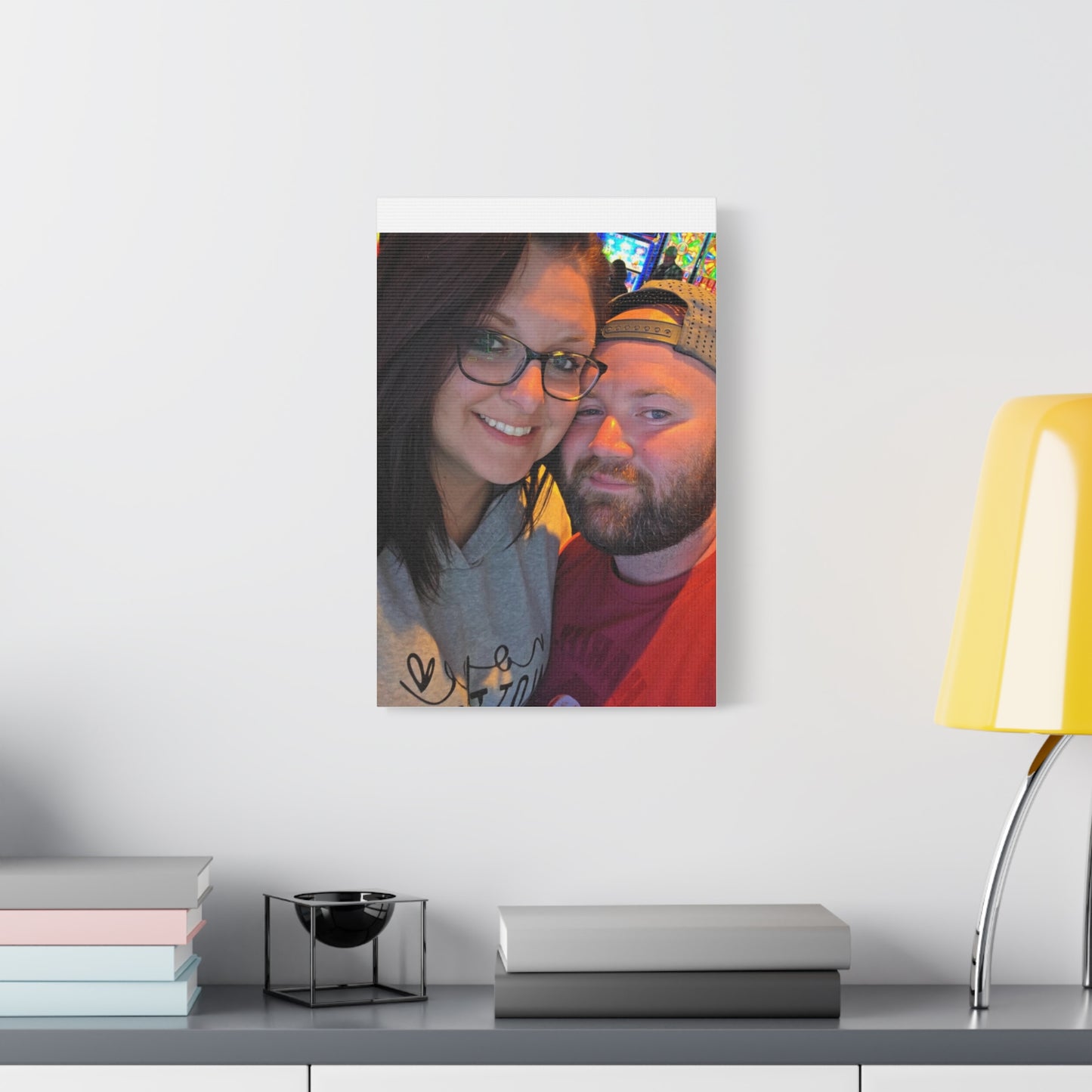 Personalized Stretched Canvas Print, Custom Wall Art