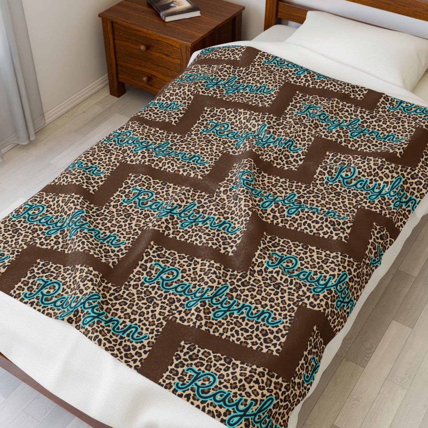 Personalized- Cozy Velveteen Plush Blanket for Home