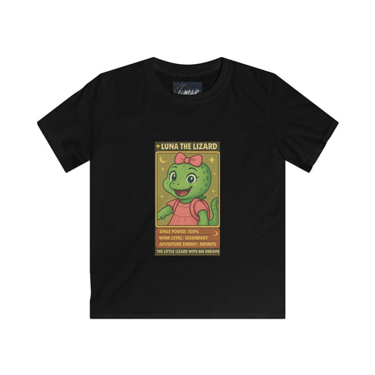 Cute Kids' Lizard Tee - Fun Graphic T-Shirt for Playtime, Birthdays, Gifts, Summer Wear, Unique Children's Apparel