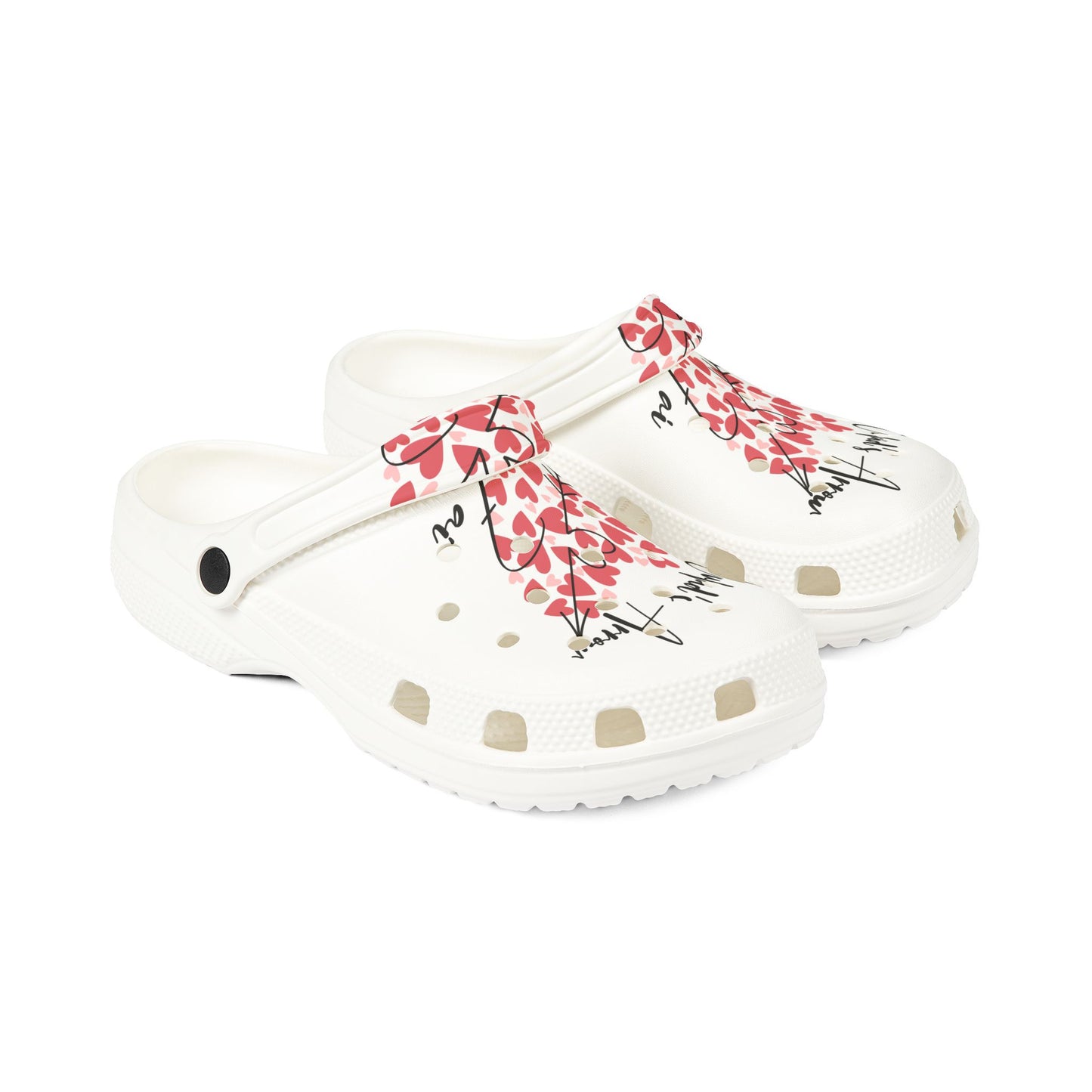 Love-Inspired EVA Foam Clogs, Cupid's Arrow Design