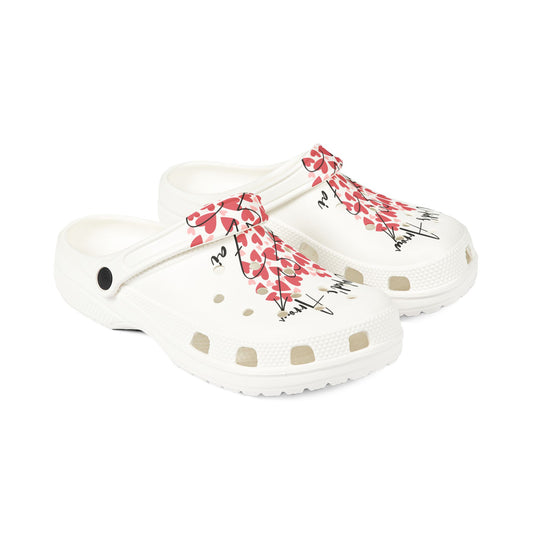 Love-Inspired EVA Foam Clogs, Cupid's Arrow Design