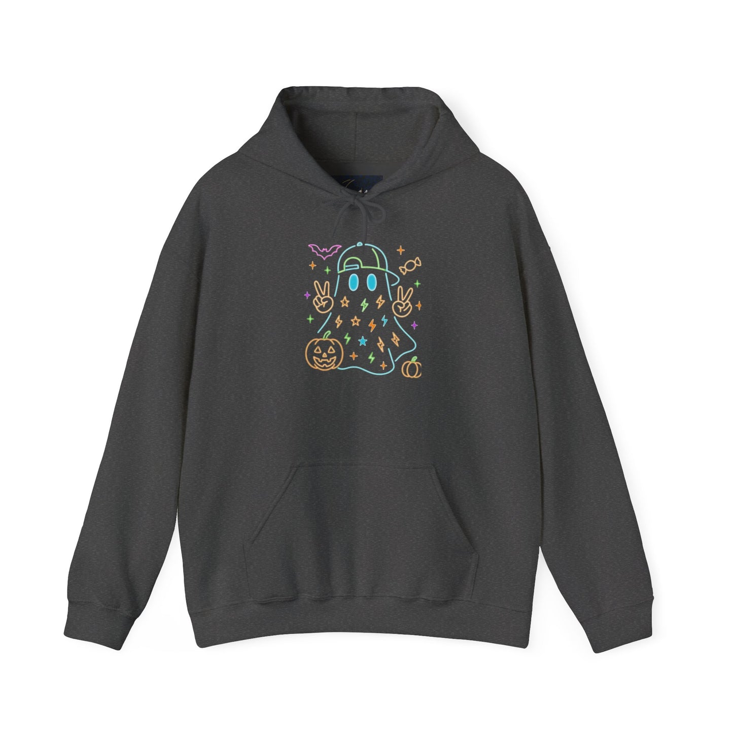 Cute Ghosts Unisex Hooded Sweatshirt | Perfect for Halloween, Cozy Fall Days, Casual Wear, Ghost Lover Gifts, Spooky Season Apparel