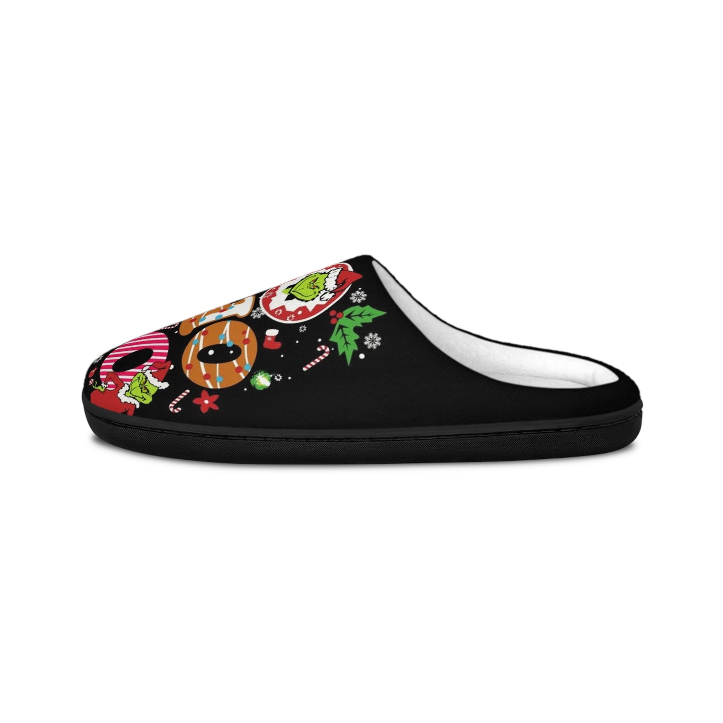 Men's Grinch- Whimsical Holiday Slippers