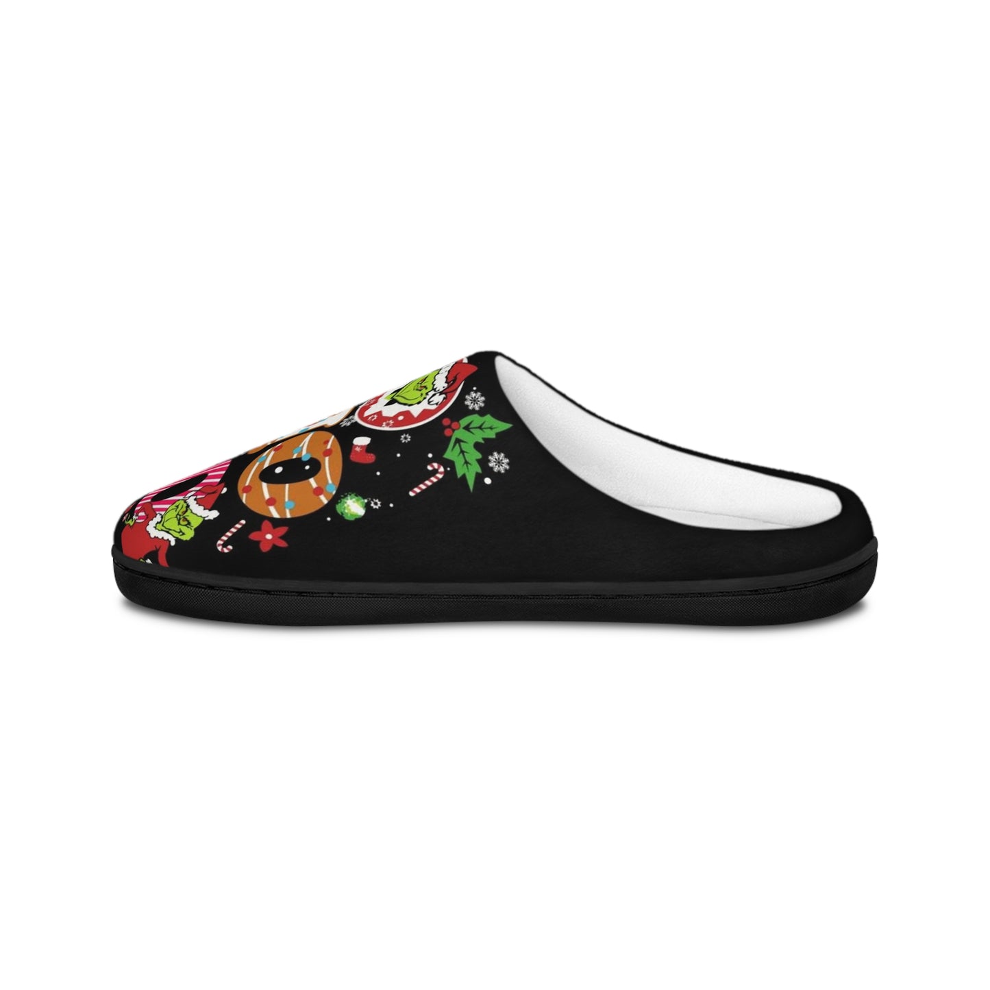 Men's Grinch- Whimsical Holiday Slippers
