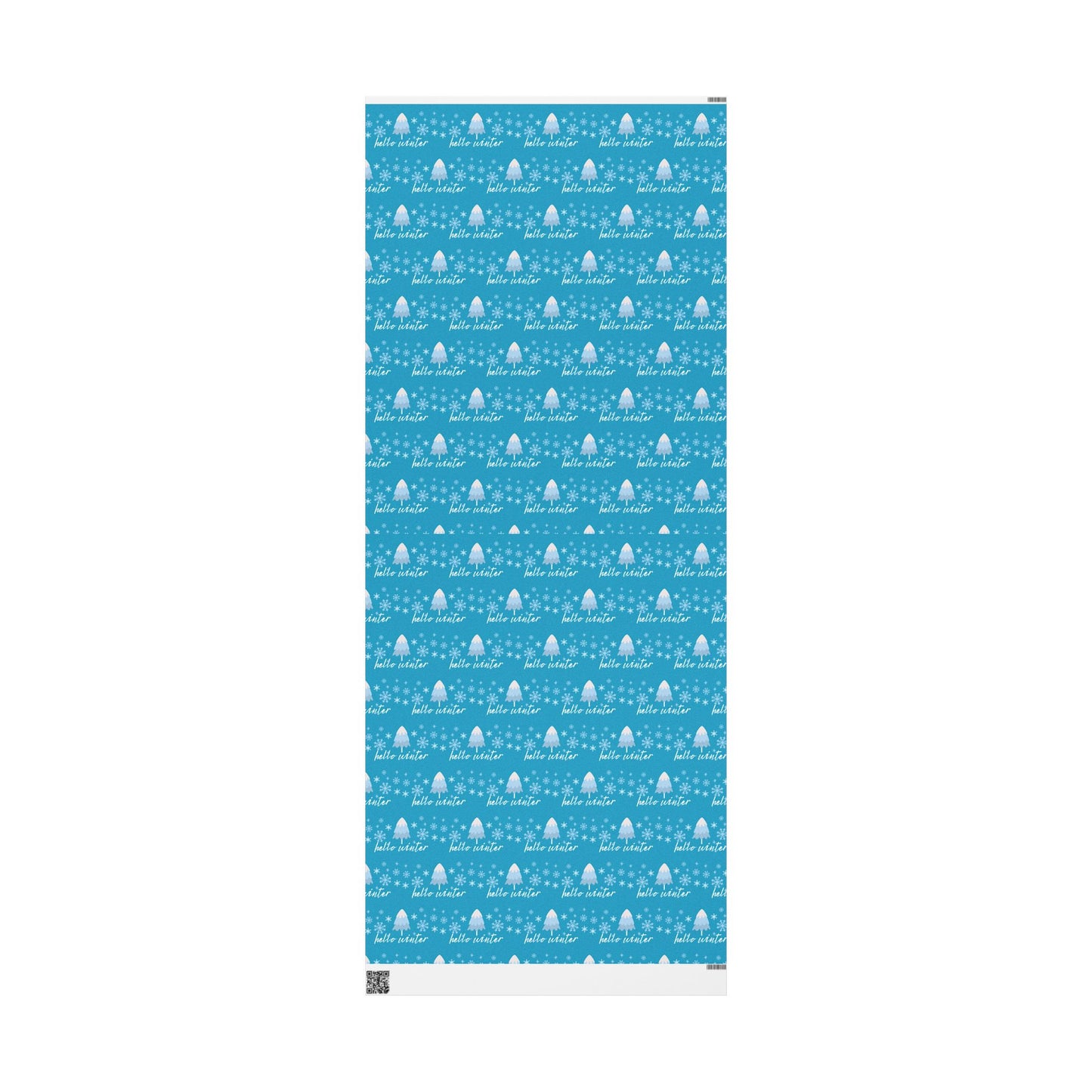Winter Themed Wrapping Paper for Holidays, Gift Wrap