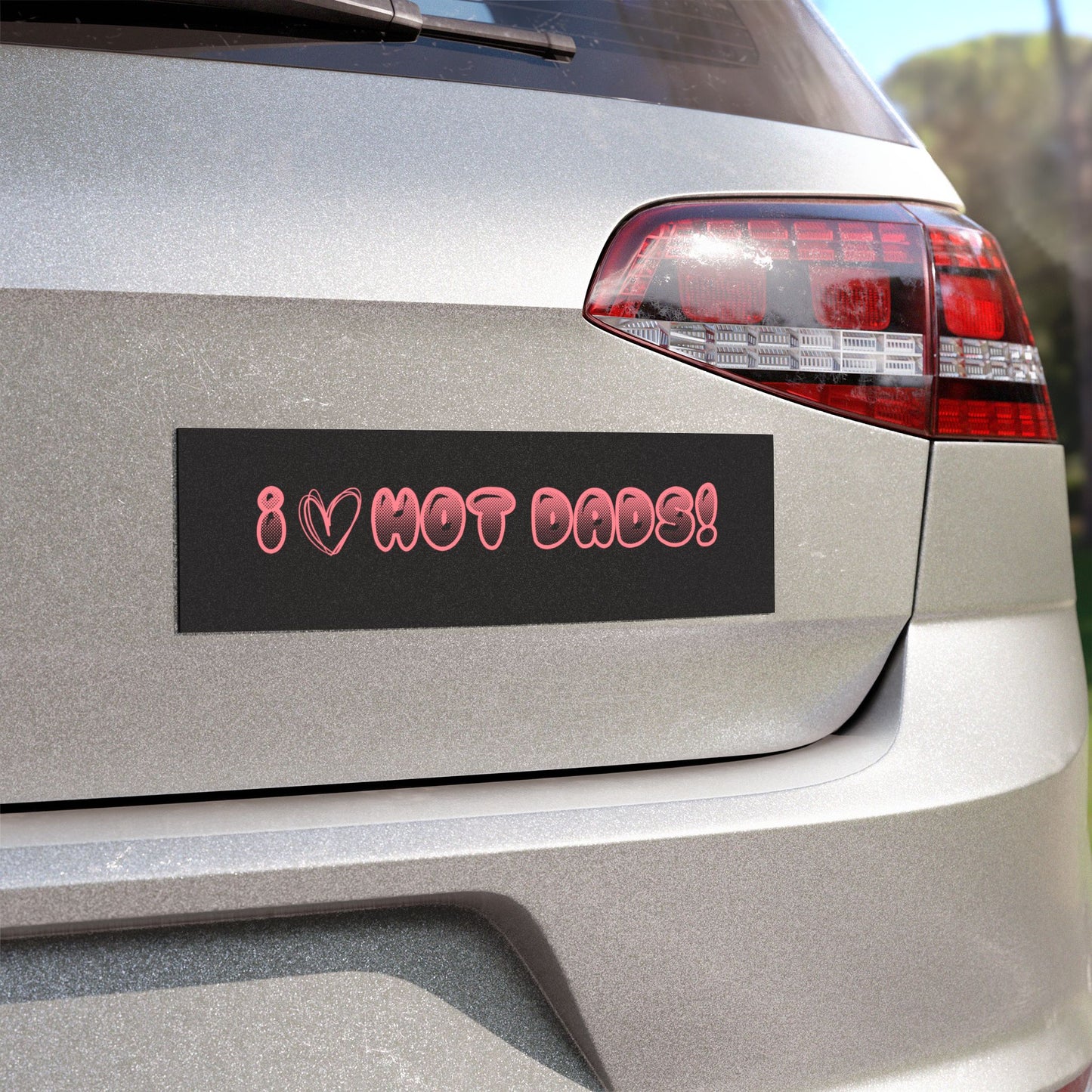 Playful Car Magnets Bundle - I Love Hot Dads!