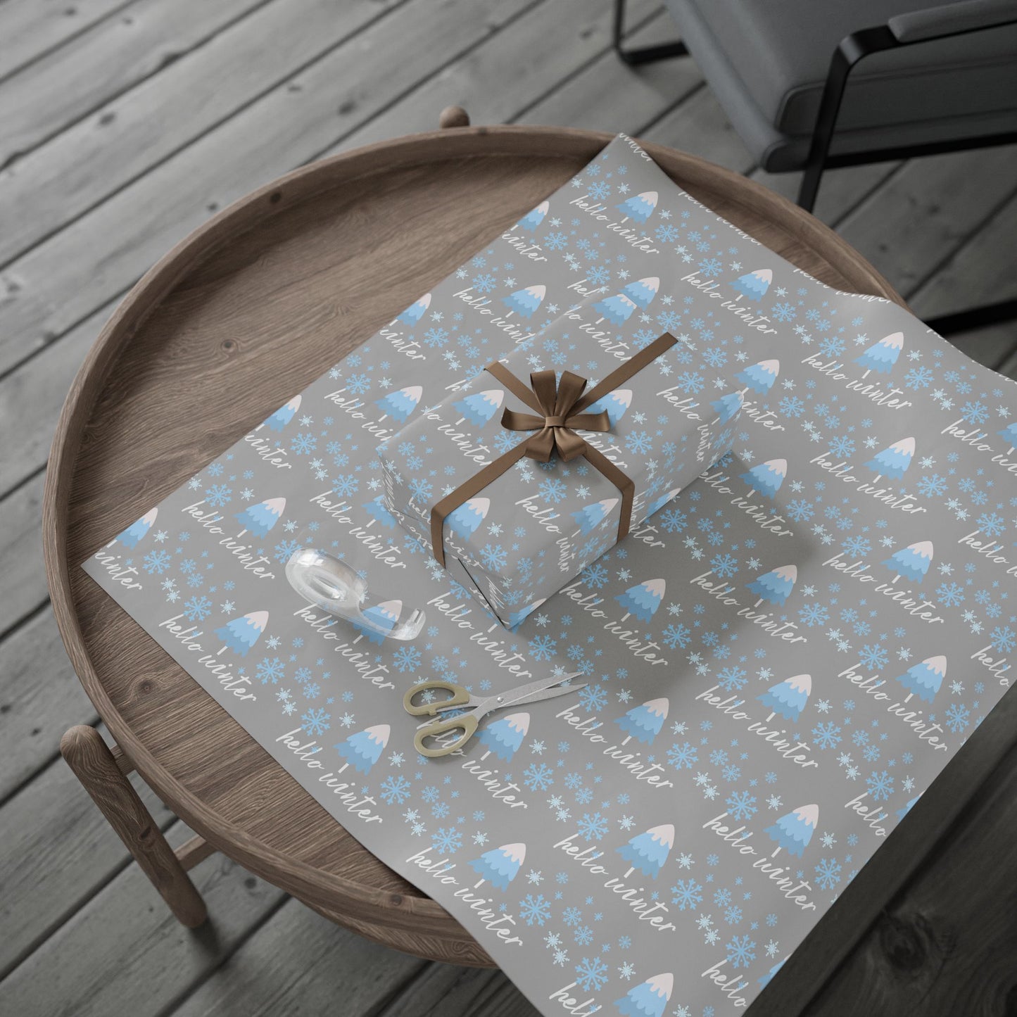 Winter Wonderland Elegant Gift Wrapping Paper for All Occasions