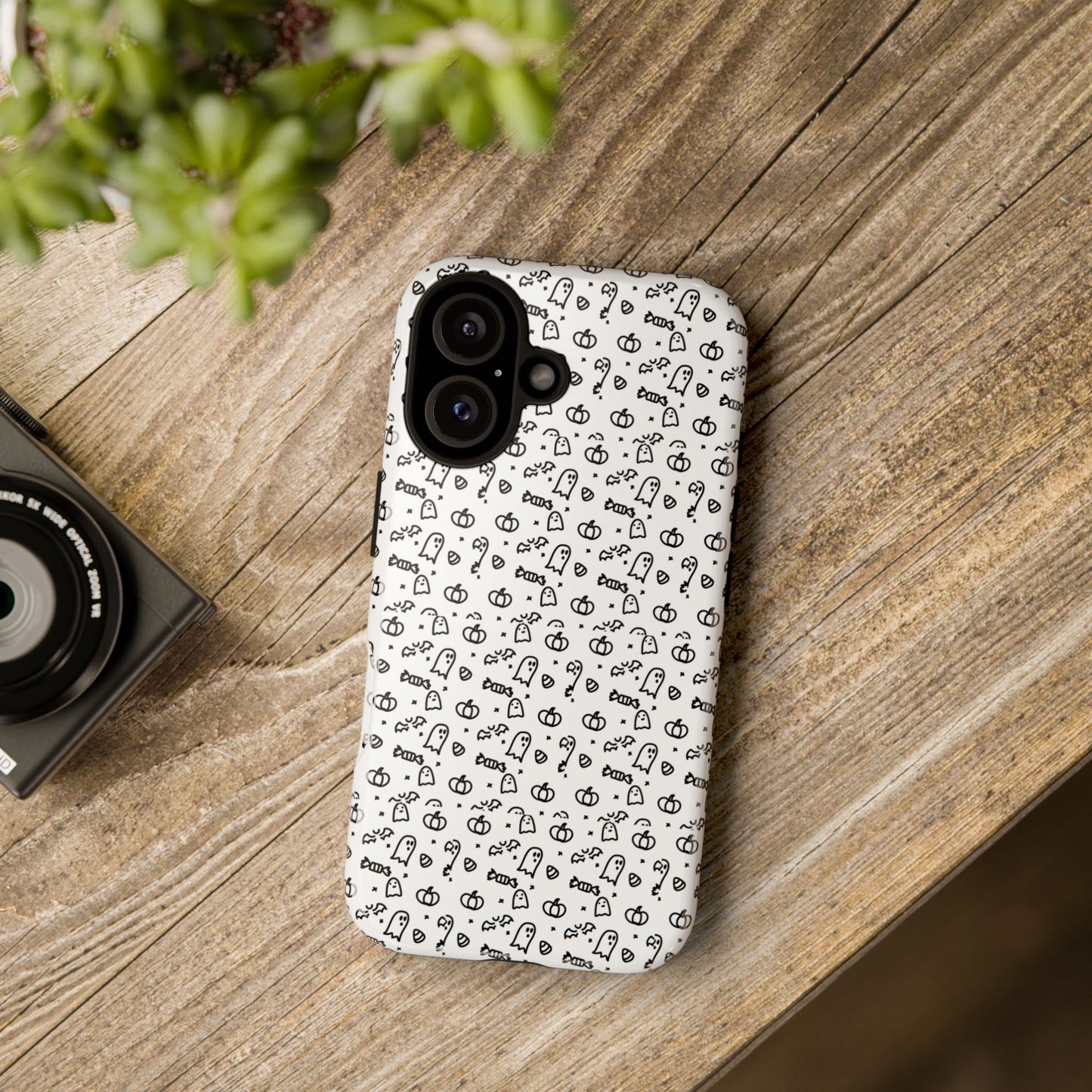 Cute Ghost & Pumpkin Phone Case