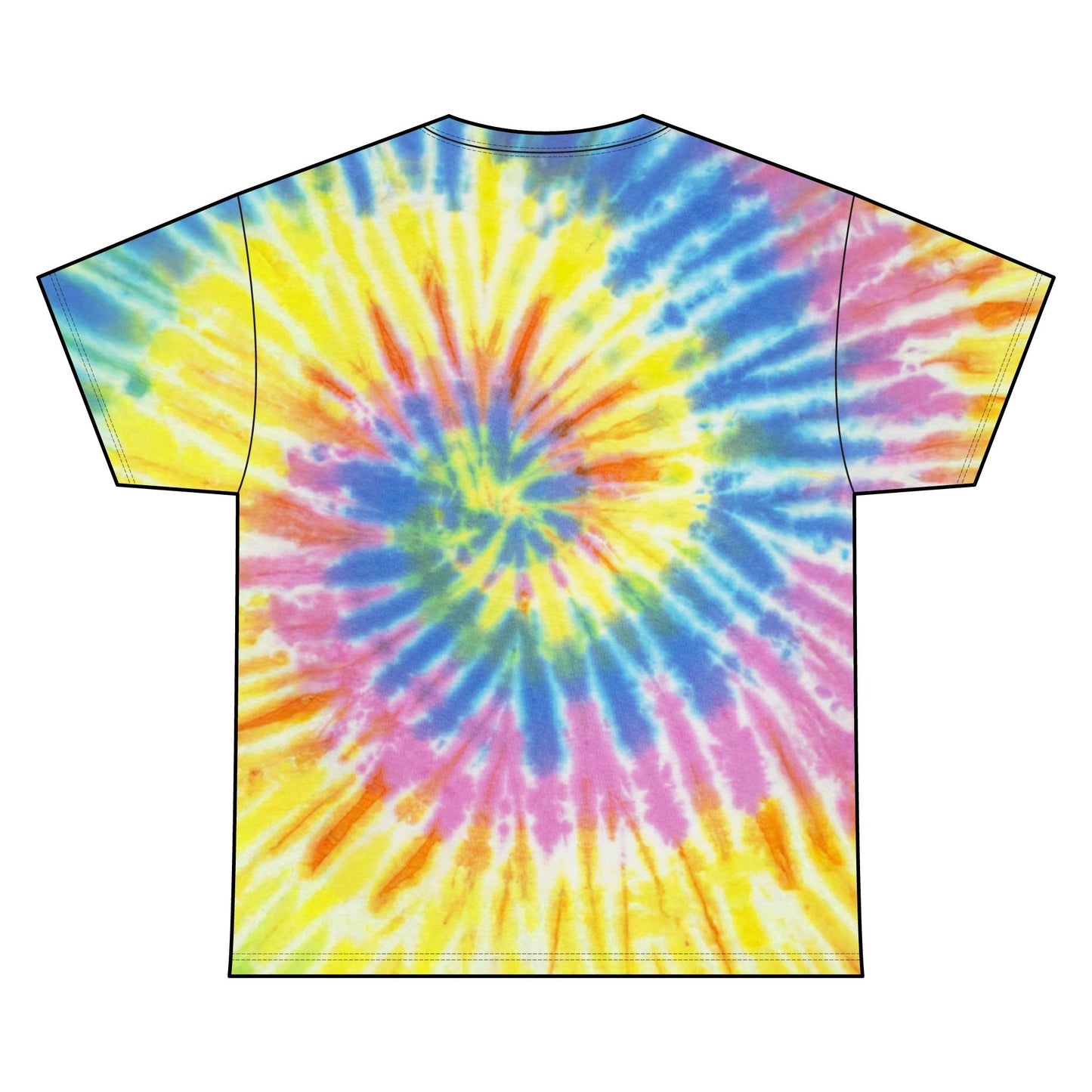 Playful Tie Dye Tee for Relaxed Vibes