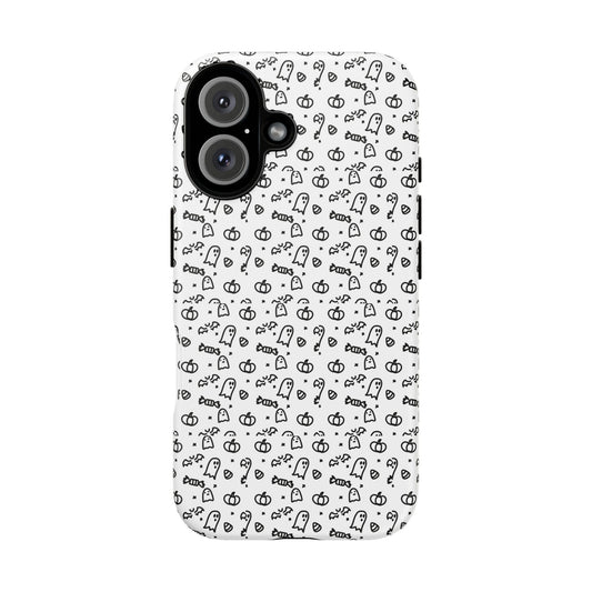 Cute Ghost & Pumpkin Phone Case