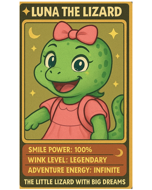 Luna the Lizard- Unisex T-shirt Gildan 5000 Unisex T-shirt Gildan 5000