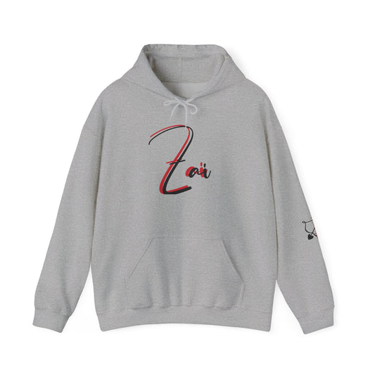 Stylish Unisex Hoodie with 'Zai' Design- Merch