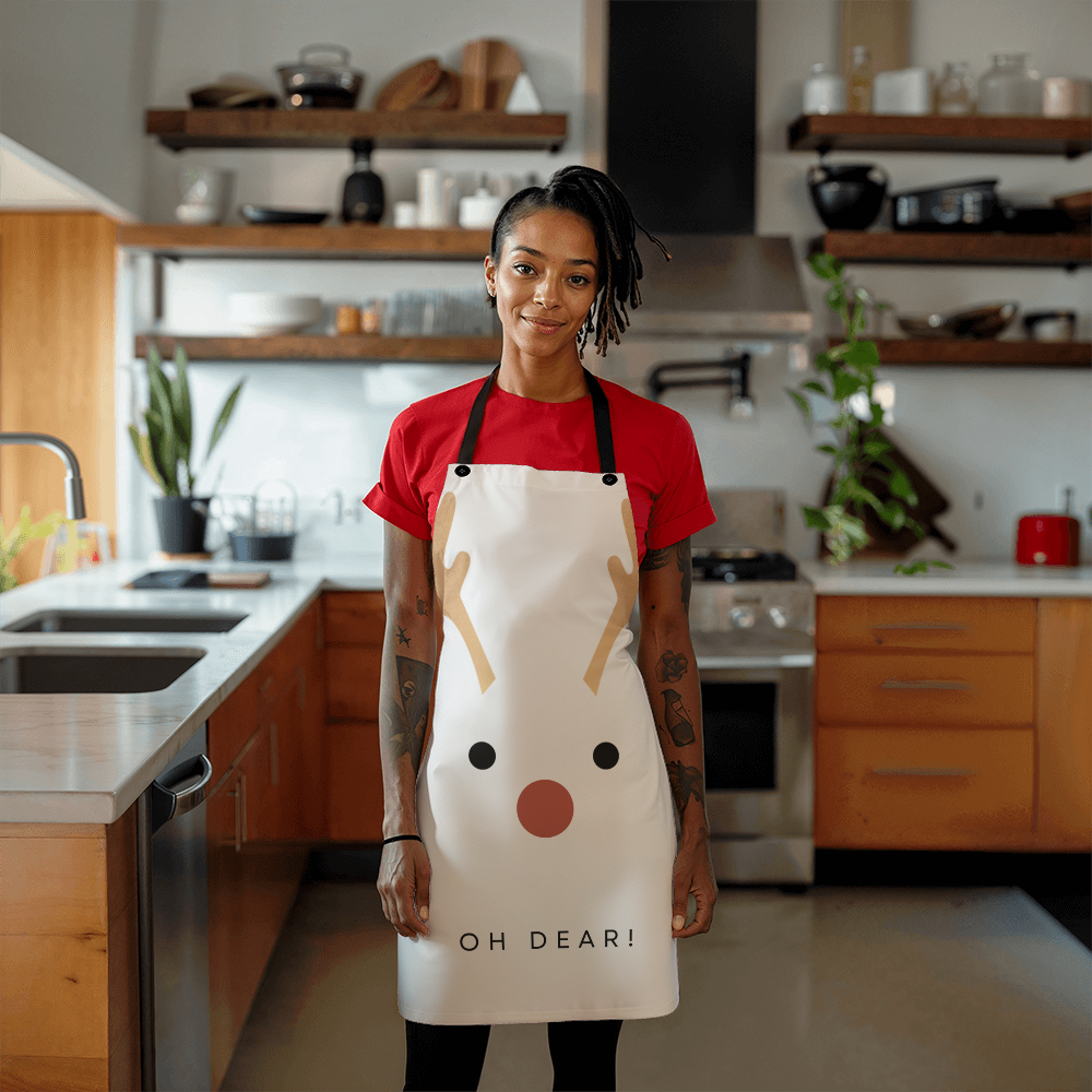 Oh Dear, Christmas Apron