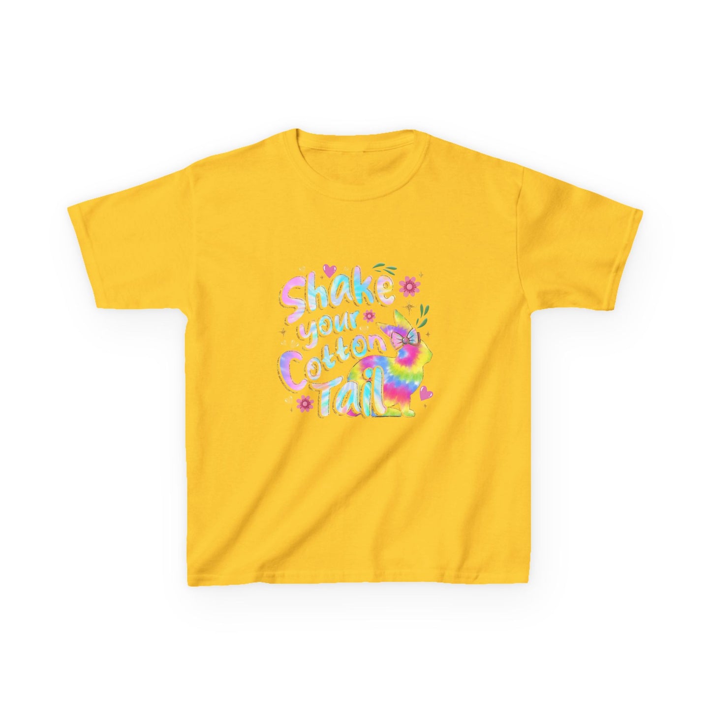 Kids Tee — 'Shake Your Rainbow Tail' Colorful Unicorn Shirt