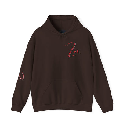 Cupid’s Arrow Lei Hoodie — Heart Arrow Script Pullover for Valentine’s Day