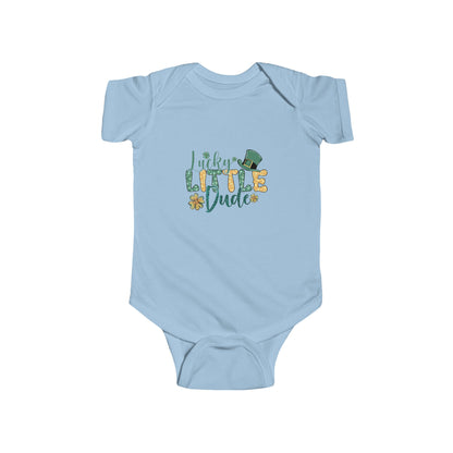 Lucky Little Dude Infant Bodysuit – St. Patrick’s Day Baby Onesie