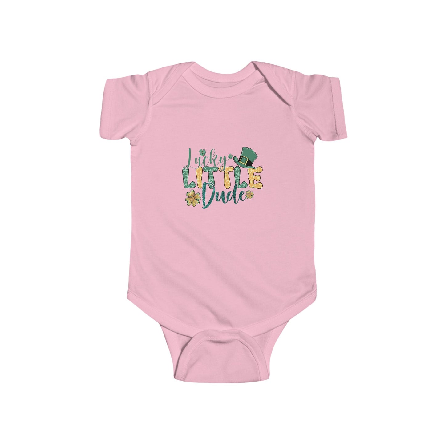 Lucky Little Dude Infant Bodysuit – St. Patrick’s Day Baby Onesie