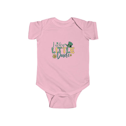 Lucky Little Dude Infant Bodysuit – St. Patrick’s Day Baby Onesie
