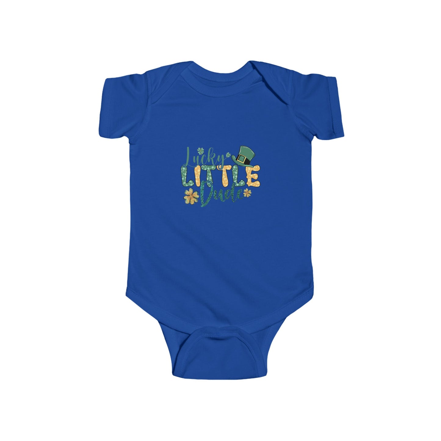 Lucky Little Dude Infant Bodysuit – St. Patrick’s Day Baby Onesie