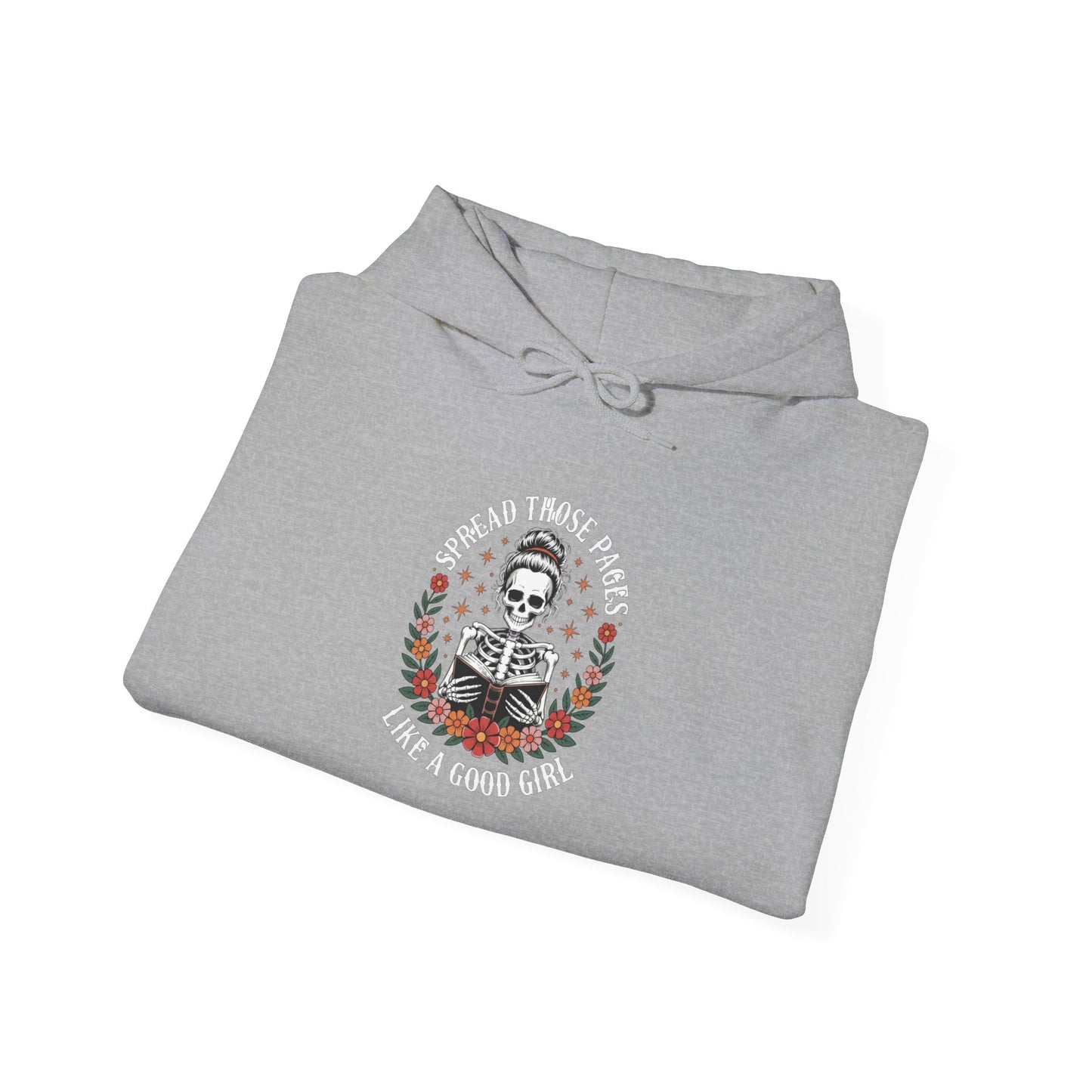 Day of the Dead Sugar Skull Hoodie – Floral Calavera Graphic Sweatshirt