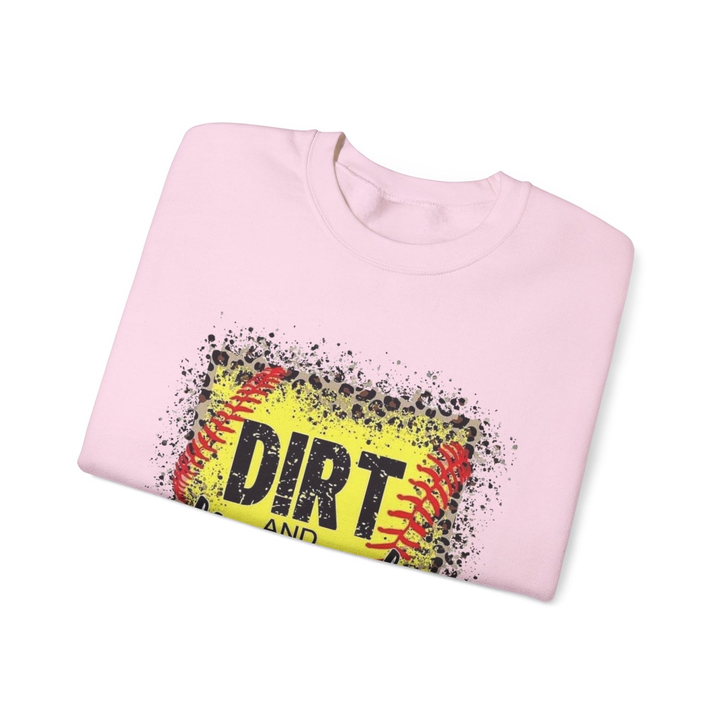 Dirt and Diamonds Sweatshirt — Baseball-Inspired Crewneck for Players & Fans