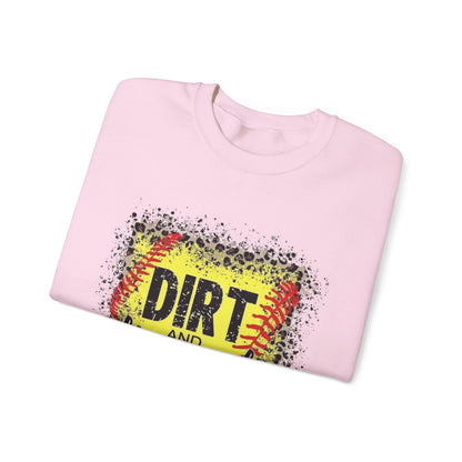 Dirt and Diamonds Sweatshirt — Baseball-Inspired Crewneck for Players & Fans