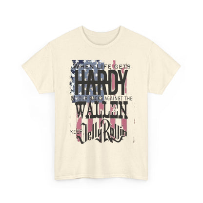 Hard & y, Wallen, Jelly- American Flag Music T‑Shirt — Country Singer Tribute Tee