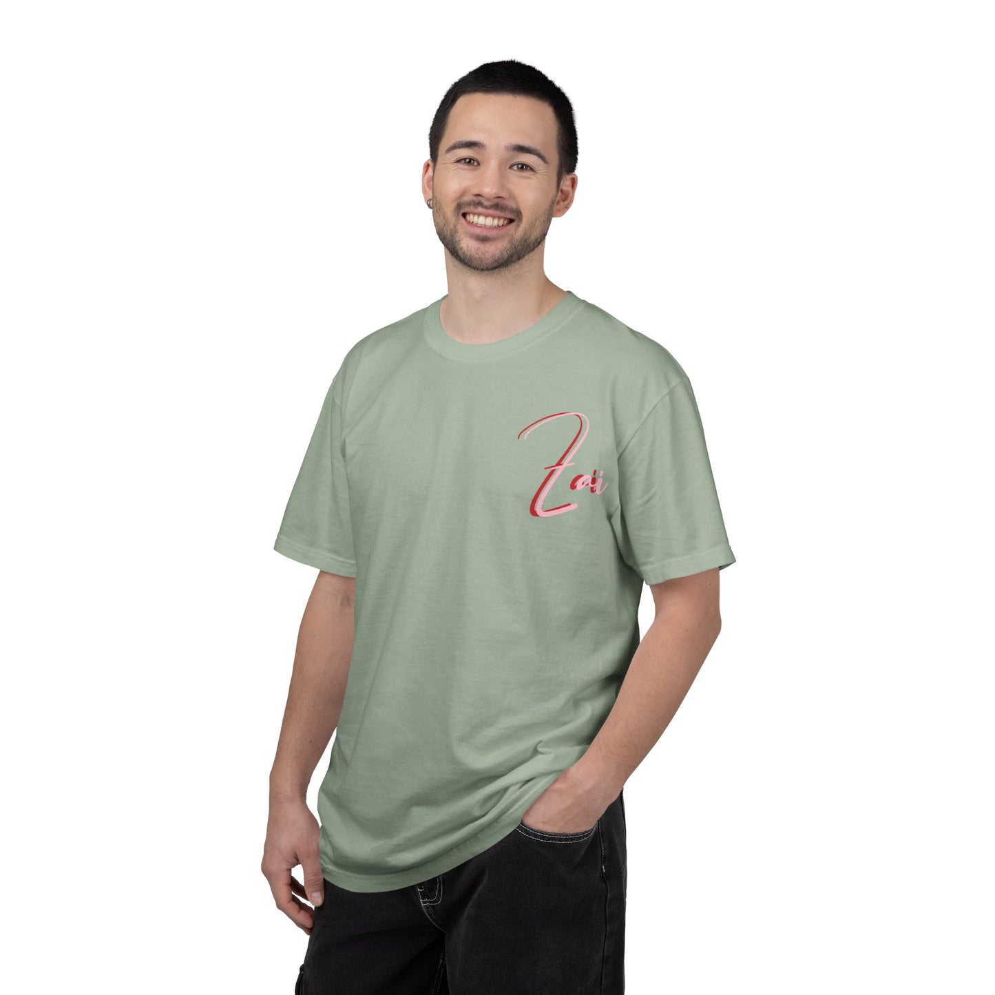 Cupid's Arrow- Sketched Unisex Garment-Dyed T-shirt
