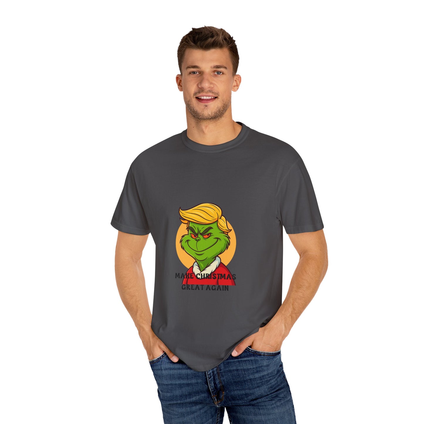 Make Christmas Great Again- Grinch/Trump T-Shirt