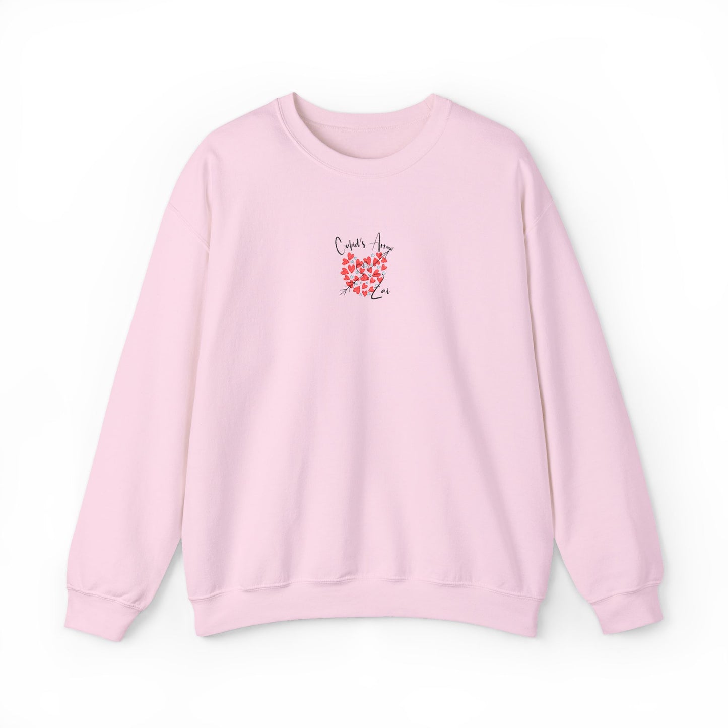 Embroidered Cupid's Arrow Merch-  Crewneck Sweatshirt