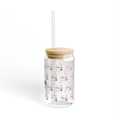 Cupid's Arrow Zai Merch- Sipper Glass, 16oz