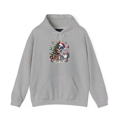 Sorta scary,  sorta merry. Unisex Heavy Blend™ Hooded Sweatshirt