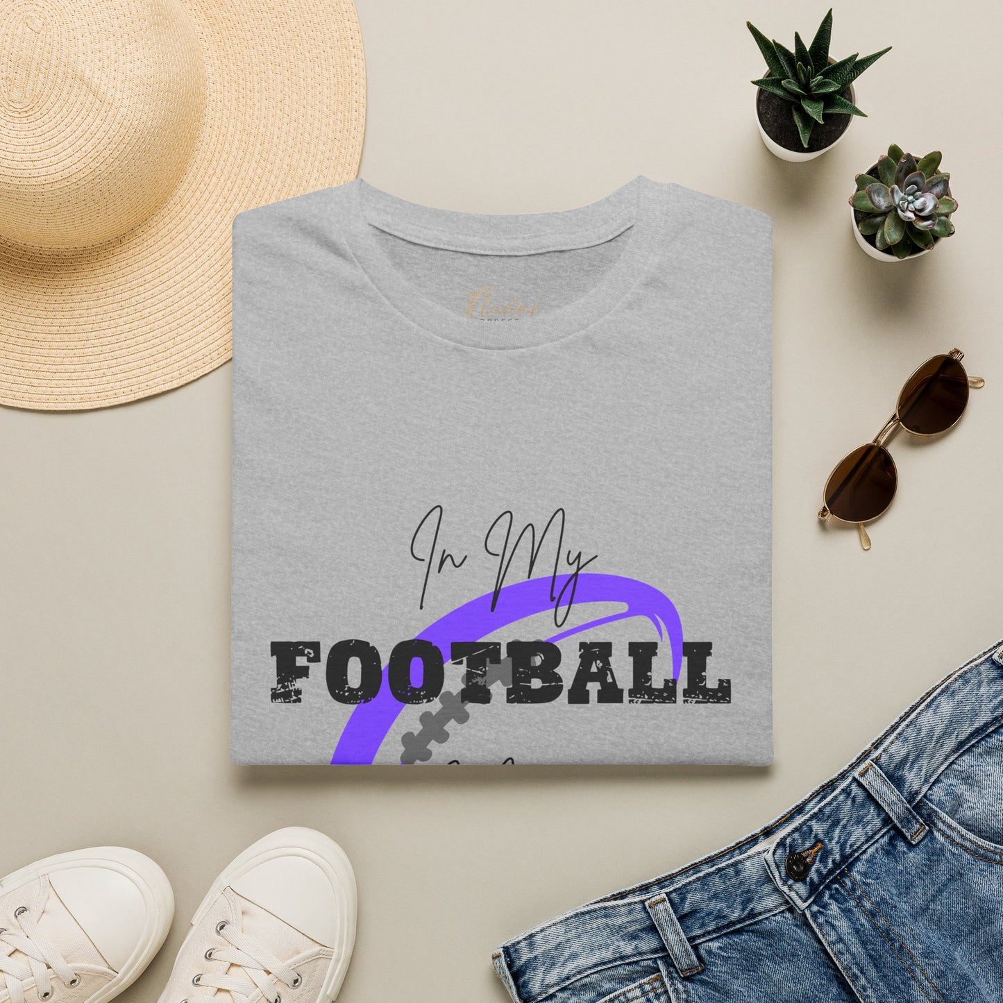 Football Mom T-Shirt — "In My Football Era" Graphic Tee