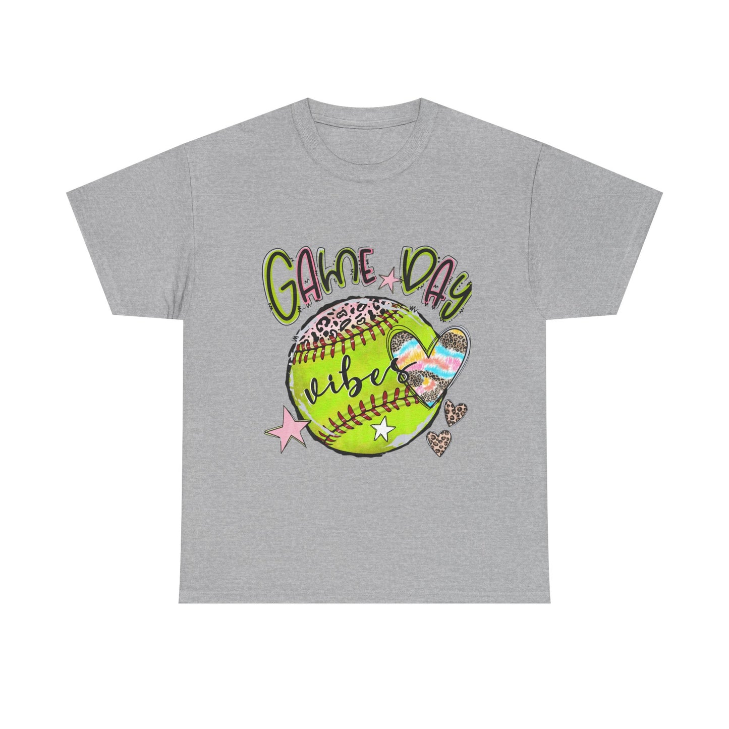 Softball- Game Day- Unisex Heavy Cotton Tee